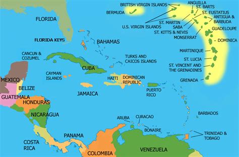 TERMINALE SECTION EUROPEENE DNL HISTORY & GEOGRAPHY: Caribbean islands ...