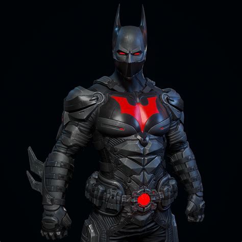 Batman beyond fan art 3D model | CGTrader