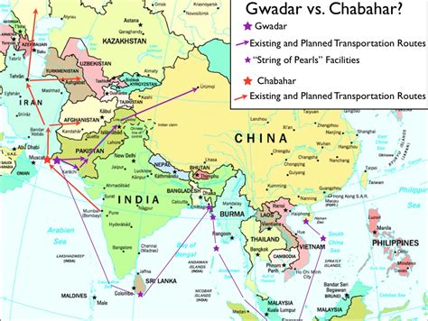 Gwadar Port & Chabahar port