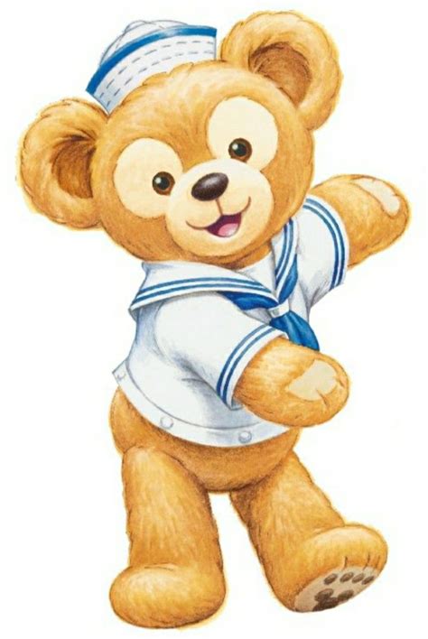 Duffy the disney bear~ | Duffy the disney bear, Disney bear, Bear art