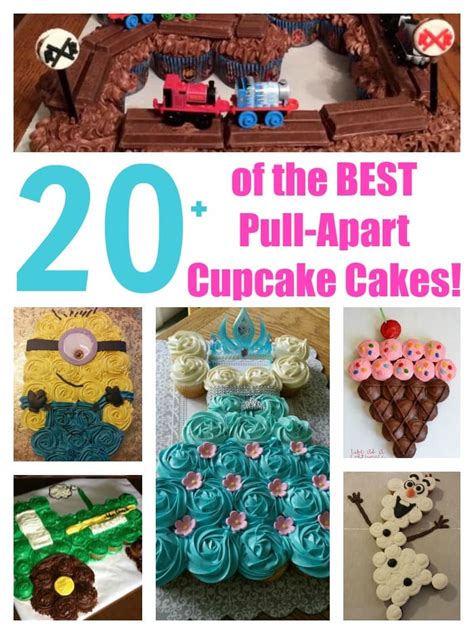 The BEST Cupcake Cake Ideas! - Kitchen Fun With My 3 Sons