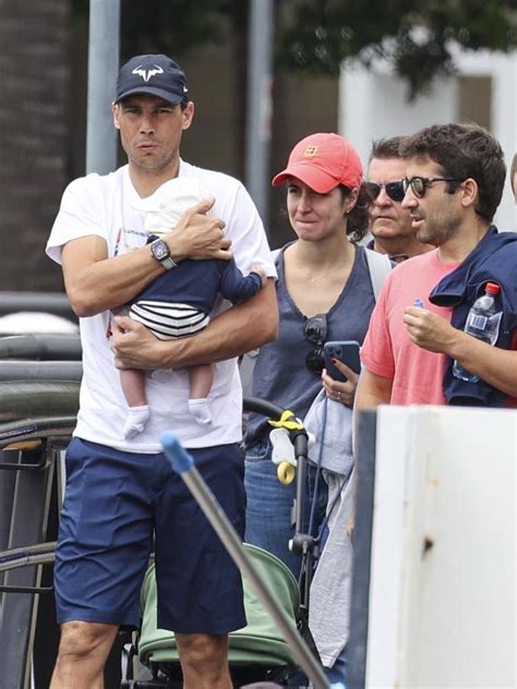 VIDEO: Rafael Nadal and baby son go sightseeing on Sydney Harbour ...