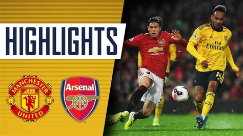 HIGHLIGHTS | Manchester United 1-1 Arsenal | Premier League - YouTube