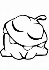 Om Nom Riendo Para Colorear imprimir E Dibujar –ColoringOnlyCom sketch template
