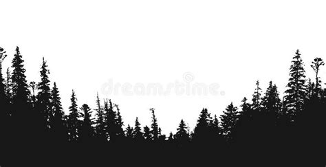 Forest Silhouette Clip Art