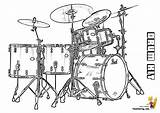 Snare Drum Coloring Page sketch template