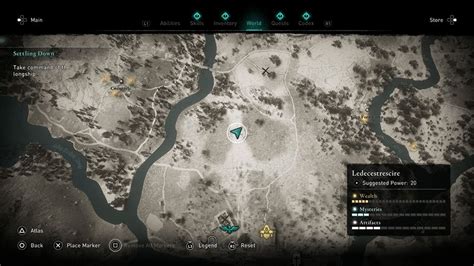 Assassins Creed Valhalla Ledecestrescire Treasure Hoard Map Guide ...