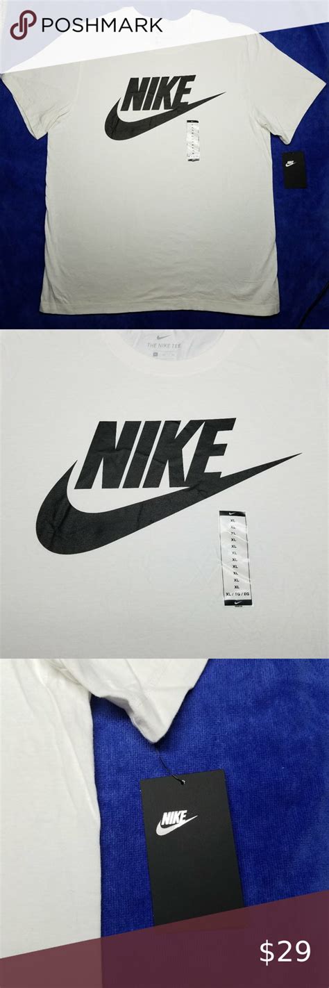 Nike SWOOSH Logo T-Shirt XL NEW - Porcelain White NWT in 2020 | Nike ...