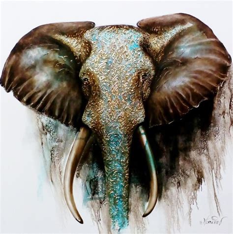 Thai Elephant Art - Buy Art Online Thailand | Royal Thai Art