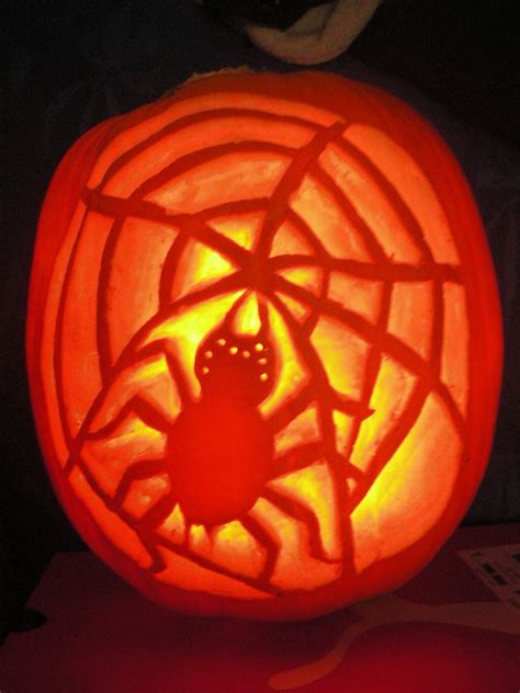 Spider web pumpkin made by my dad in 2009 | Pumpkin art, Pumpkin carving, Pumpkin