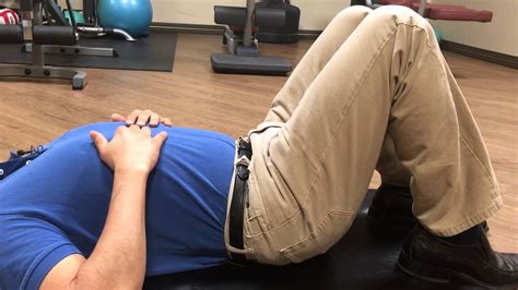 Best psoas muscle trigger point stretch - iliopsoas muscle release - hip flexor stretch - YouTube