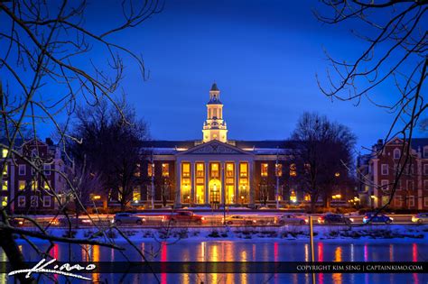 Baker Library Harvard Business School Charles River