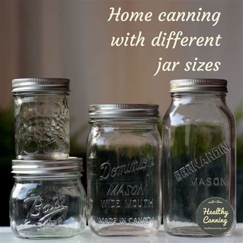 Canning Jars - Healthy Canning