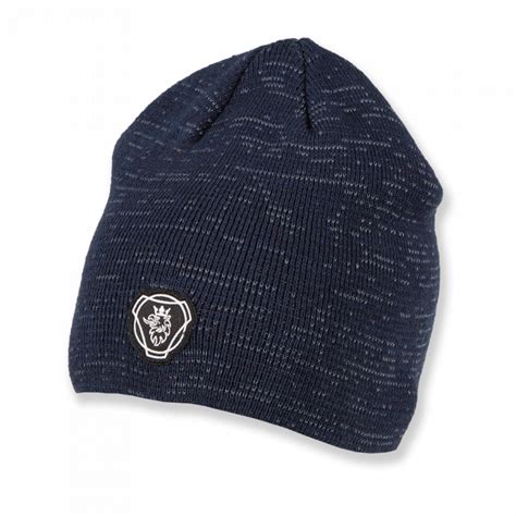 Reflective Beanie - Navy