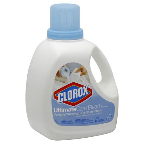 Clorox Ultimate Care Bleach, 90 fl oz (2.81 qt) 2.66 lt - Food & Grocery - Laundry Care - Bleach