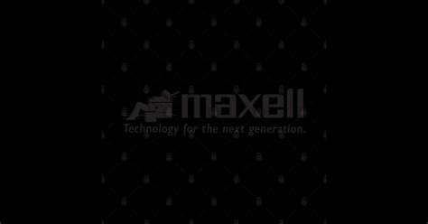 Maxell Logo - Maxell - Magnet | TeePublic