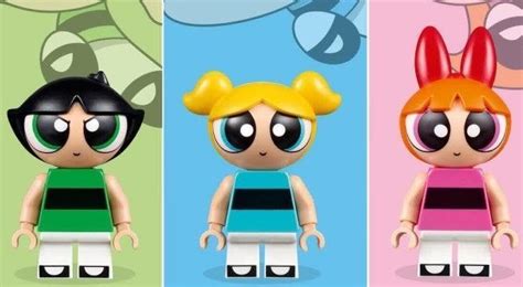 Toys & Hobbies Lego POWERPUFF GIRLS minifigures Blossom Buttercup ...