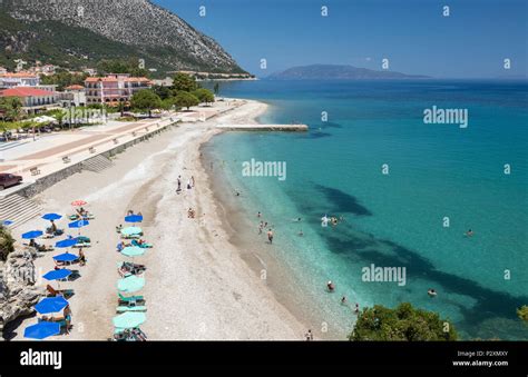 Poros beach, Kefalonia, Greece Stock Photo - Alamy