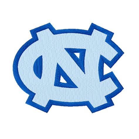 University of North Carolina embroidery design INSTANT download