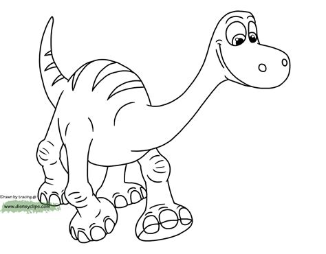 The Good Dinosaur Coloring Pages | Disneyclips.com