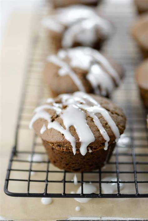 Gingerbread Muffin Recipe With Lemon Glaze — Sugar & Cloth