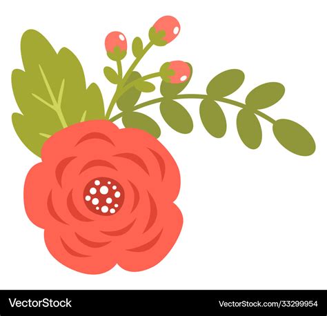 009 cute flowers Royalty Free Vector Image - VectorStock