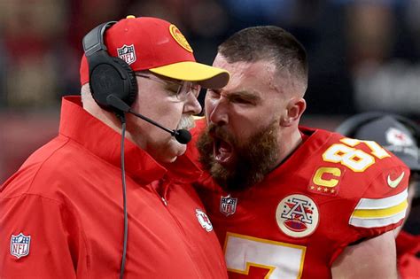 NFL fans turned Travis Kelce yelling at Andy Reid into a hilarious meme from Super Bowl 58