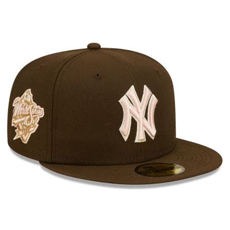 Men's New York Yankees 1999 World Series Pink Undervisor 59fifty Fitted ...