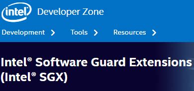 Intel SGX系列（二）开发准备 - 知乎