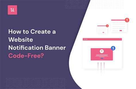 Website Notification Banner: How to Create It Code-Free?