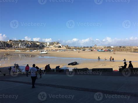 A view of St Ives in Cornwall 8734854 Stock Photo at Vecteezy