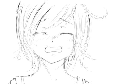 Depressed Girl Crying Drawing at GetDrawings | Free download