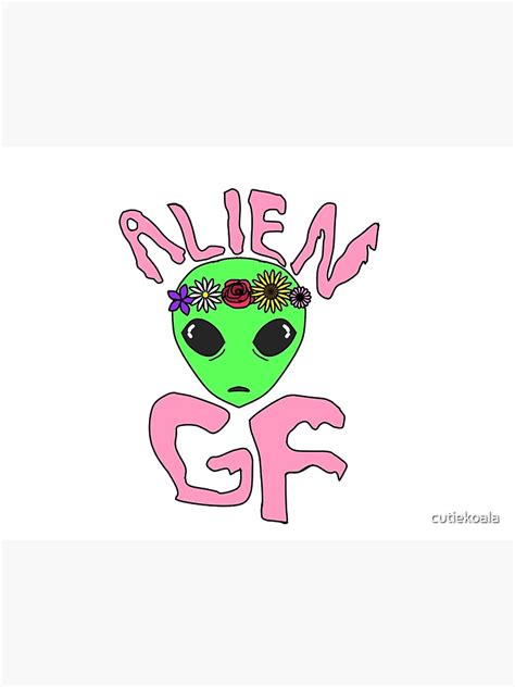 "Alien Girlfriend" Poster by cutiekoala | Redbubble