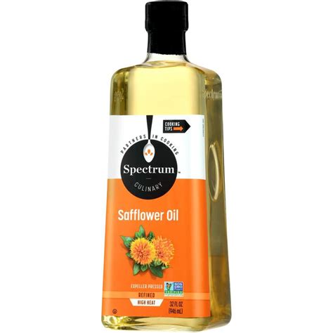 Spectrum High Heat Safflower Oil 32 oz - Premium Quality for Cooking