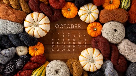 Free Downloadable October Calendar - The Knit Picks Staff Knitting Blog