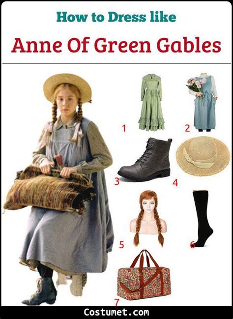 Anne of Green Gables Costume for Cosplay & Halloween 2023 | Green costumes, Anne of green gables ...