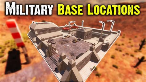 7 Days To Die Military Base Locations Navezgane - Alpha 18 - YouTube