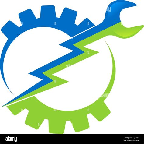 power tool logo Stock Photo - Alamy