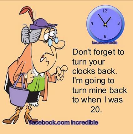 Don't forget to turn your clocks back. I'm going to turn mine back to ...