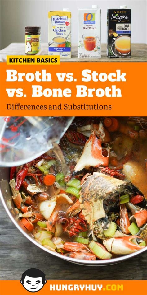 Broth vs. Stock vs. Bone Broth (Differences & Substitutions)