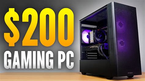 Yes, You STILL CAN Build a $200 Budget Gaming PC! - YouTube