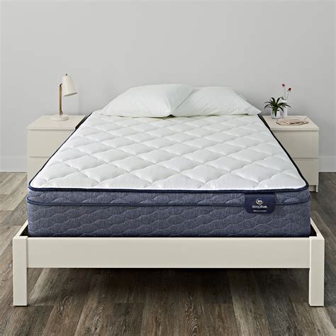 Serta Sleeptrue Malloy Eurotop Plush Cal King Mattress - Walmart.com - Walmart.com