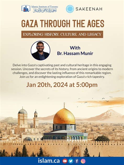 Gaza Through the Ages - Exploring History, Culture and Legacy (Jan 20 ...