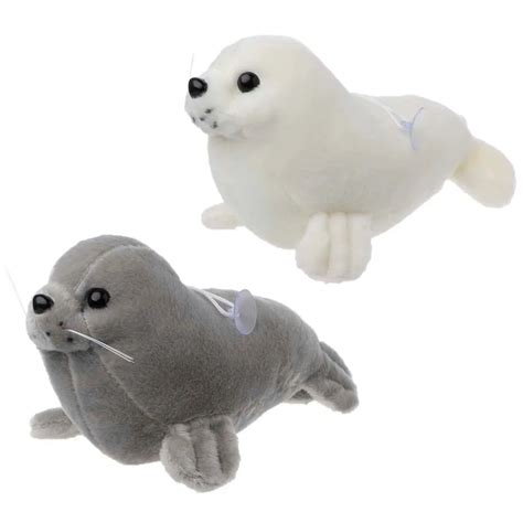 HBB Cute Marine Animals Seal Toys Kawaii Plush Toys Simulation Seals Doll -in Stuffed & Plush ...