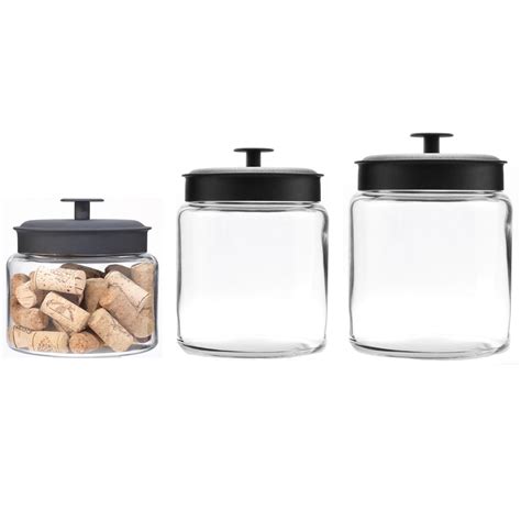 Best Black Canister Sets For Kitchen Counter – Home & Home