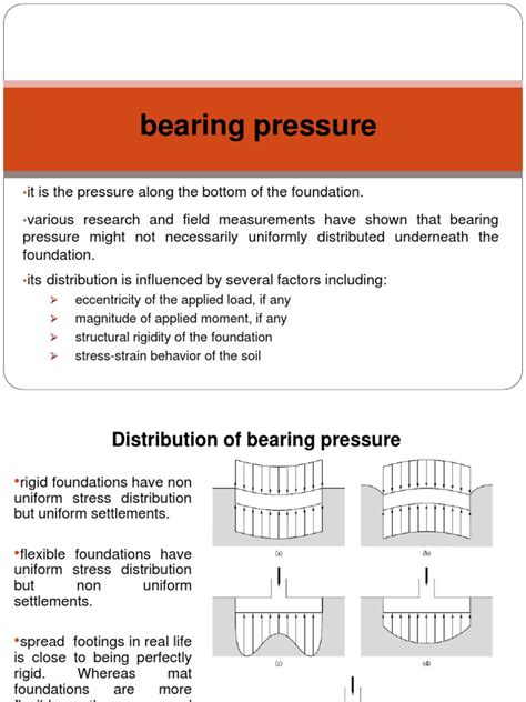 3-Bearing Pressure and Bearing Capacity | Pressure | Geotechnical Engineering