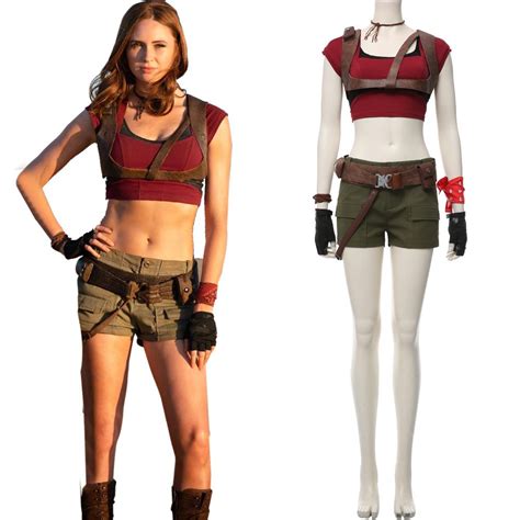 Jumanji The Next Level Ruby Roundhouse Outfit Cosplay Costume | Cute couple halloween costumes ...