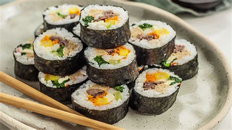 Kimbab Sushi Khas Korea, Resepnya Cocok Untuk Diet - GenPI.co