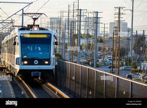 Los Angeles California CA LA County Metro Rail heavy rail mass Stock ...