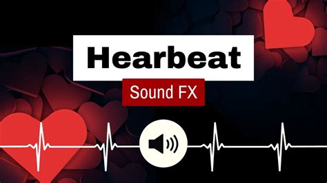 Heartbeat sound effects // free sound effects - YouTube